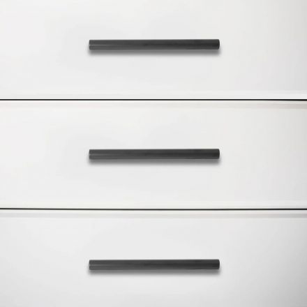 Ручка УЗК_скоба меб.StahlBuro A8925-96(16644) BL матовый черный 2шт/уп