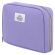 Пенал-органайзер BRAUBERG, 1 отделение, С НАКЛЕЙКАМИ, молния вокруг, канвас, 22x15х6 см, фиолетовый, 273594
