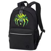 Рюкзак BRAUBERG FASHION CITY универсальный, 2 отделения, "Green Spider", черный, 46х31х15 см, 273839 Рюкзак BRAUBERG FASHION CITY универсальный, 2 отделения, "Green Spider", черный, 46х31х15 см, 273839