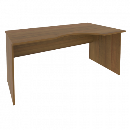 Riva Стол криволинейный правый А.СА-1 (R) Орех 1600*900*750