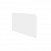 Slim Экран боковой (для столов с глубиной столешницы 600мм) С.ЭКР.Б-60 Белый 600*435*18 Slim Экран боковой (для столов с глубиной столешницы 600мм) С.ЭКР.Б-60 Белый 600*435*18