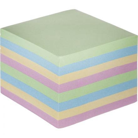 Бумага для заметок с клеевым краем Economy 51x51 мм, 400 л, 8 цветов в асс Бумага для заметок с клеевым краем Economy 51x51 мм, 400 л, 8 цветов в асс