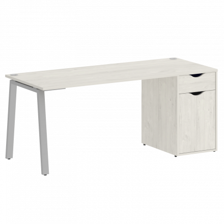 Home Office Стол письменный VR.SP-3-178.1.A Дуб наварра/Серый металл 1780*720*750