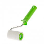 Валик 75 мм D=36 мм с ручкой 6 мм полиакрил, шерсть Велюр Сибртех 80131