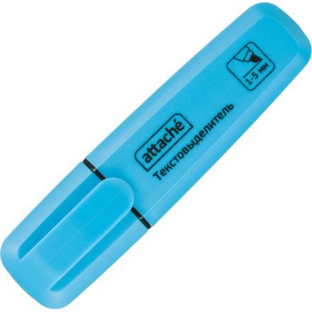 Маркер текстовыделитель Attache Palette 1-5мм голубой HL6010 Маркер текстовыделитель Attache Palette 1-5мм голубой HL6010