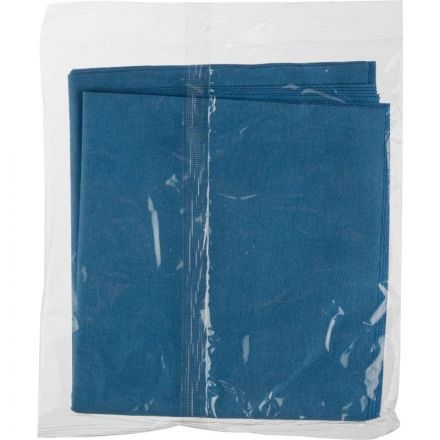 Салфетка хозяйственная микроспан 34х40см МС80-54 синий 5шт/уп