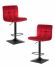Набор 2 шт Стул барный DOBRIN DOMINIC, бордо велюр (MJ9-43)
