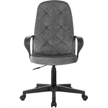 Кресло VB_EChair 602LT серый Light-19 крестов. пластик Кресло VB_EChair 602LT серый Light-19 крестов. пластик