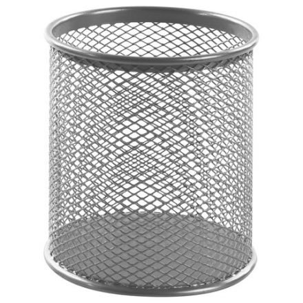 Подставка-органайзер BRAUBERG "Germanium" круглое основание, 100х89 мм, серебро, металическая, 237988 Подставка-органайзер BRAUBERG "Germanium" круглое основание, 100х89 мм, серебро, металическая, 237988