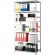 Стеллаж металлический ПРАКТИК MS 6 полок 1000х500х2200