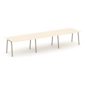 Estetica Стол переговорный ES.PRG-3.3-K Сатин/Латте металл 4140*980*750