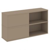 Estetica Надставка на две тумбы высокая ES.NV-4.1 Латте 1500*410*795 Estetica Надставка на две тумбы высокая ES.NV-4.1 Латте 1500*410*795