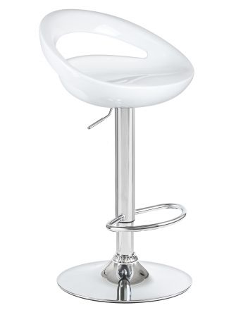Стул барный DOBRIN DISCO, белый Стул барный DOBRIN DISCO, белый