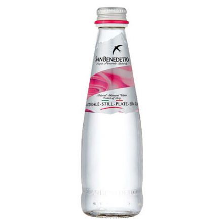 Вода негазированная минеральная SAN BENEDETTO 0,25 л, ИТАЛИЯ, стеклянная бутылка, CB-00000229
