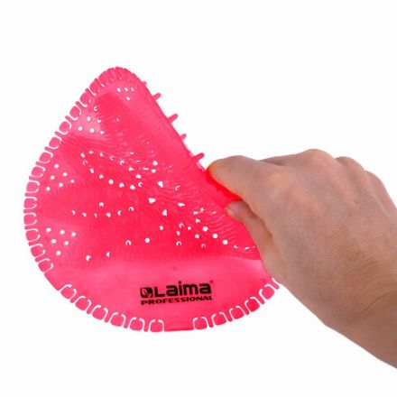 Дезодоратор коврик для писсуара красный, аромат Ягоды, LAIMA Professional, на 30 дней, 608897 Дезодоратор коврик для писсуара красный, аромат Ягоды, LAIMA Professional, на 30 дней, 608897