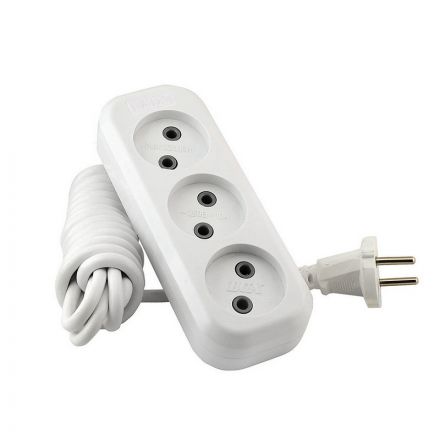Удлинитель Lux 3 розетки 5 метров Удлинитель Lux 3 розетки 5 метров