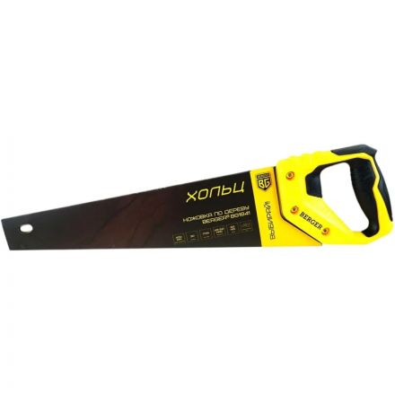 Ножовка по дереву 400мм, 3D заточка, 7TPI, BERGER BG1841