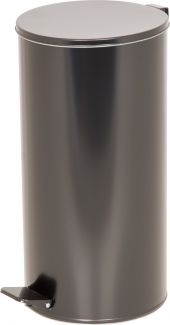 Урна с педалью черный 40 литров