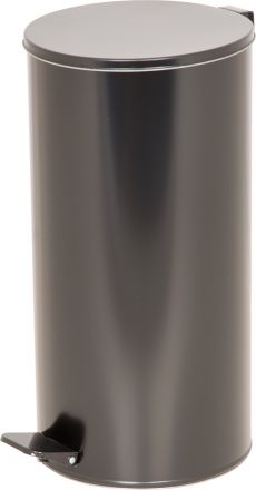 Урна с педалью черный 40 литров