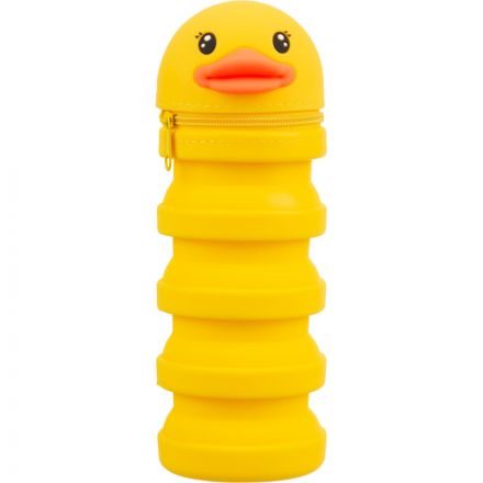 Пенал силиконовый Комус Класс тубус Утенок , 230x65 мм