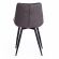 Стул ABRUZZO ( mod. 8060 ) металл/велюр, 54 х 62 х 83 см, серый (HLR-21) / черный