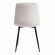 Стул CHILLY (mod. JSC-220) Велюр/металл , 44,5х52,5х88 см, Light grey (светло-серый) HLR14 / черный