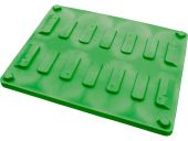 Крышка для BoxPallet 1225х825х80 мм зелёная