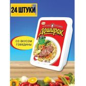 Лапша ДОШИРАК со вкусом говядины 90 г, 10853