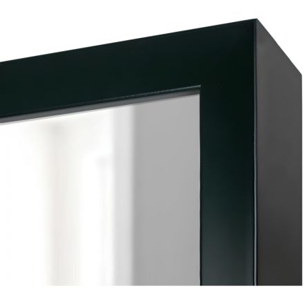 Зеркало МИР_в раме ПЛС 340х30х640 / 300х600 (365007702) черный Зеркало МИР_в раме ПЛС 340х30х640 / 300х600 (365007702) черный