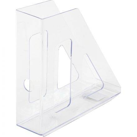 Вертикальный накопитель Attache пластиковый прозрачный ширина 70 мм