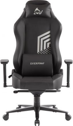 Геймерское кресло Everprof Hanzo Экокожа Черный