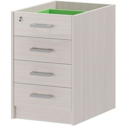 Тумба PT Арго АТ2-07 Каркас тумбы приставной ясень шимо