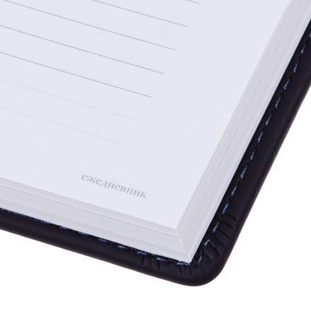 Ежедневник недатированный А5+, 136л, VELVET темно-синий navy 3-115/16 Ежедневник недатированный А5+, 136л, VELVET темно-синий navy 3-115/16