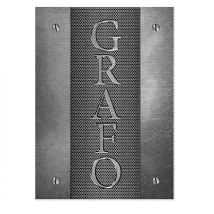 Тетрадь общая Полином Графо А4 60 листов в клетку на скрепке (обложка в ассортименте)
