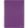 Бизнес-тетрадь Комус А5 100л, кл., обл.пластик, спираль,фиолет Classic Бизнес-тетрадь Комус А5 100л, кл., обл.пластик, спираль,фиолет Classic
