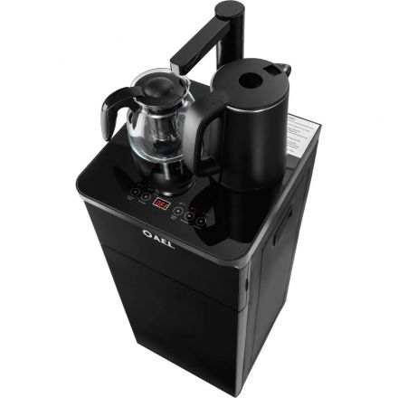 Кулер AEL LK-AEL-53a black, с чайным столиком Тиабар