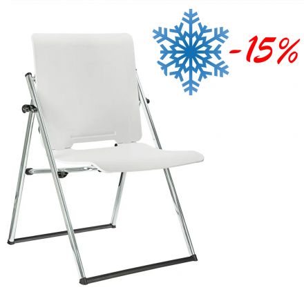 Кресло-трансформер Form RCH 1821 Белый пластик хром