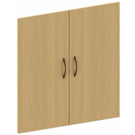 Двери MON_Канц низкие Лдсп (2шт.) ДК32.10 бук Двери MON_Канц низкие Лдсп (2шт.) ДК32.10 бук