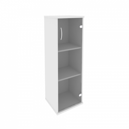 Riva Шкаф средний узкий правый А.СУ-2.4 (R) Белый 404*365*1215 Riva Шкаф средний узкий правый А.СУ-2.4 (R) Белый 404*365*1215