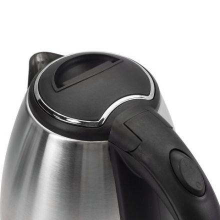 Чайник CROMEX (КРОМЕКС) KT-115, 1,5 л, 1500 Вт, закрытый нагревательный элемент, нержавеющая сталь, серебристый, 452925