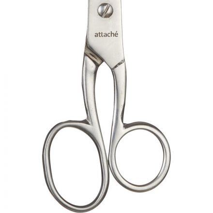 Ножницы Attache Metal 155 мм, ассиметричные ручки,цельнометаллические