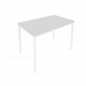 Slim Стол письменный на металлокаркасе С.СП-4 Серый/Белый металл 1180*720*750 Slim Стол письменный на металлокаркасе С.СП-4 Серый/Белый металл 1180*720*750