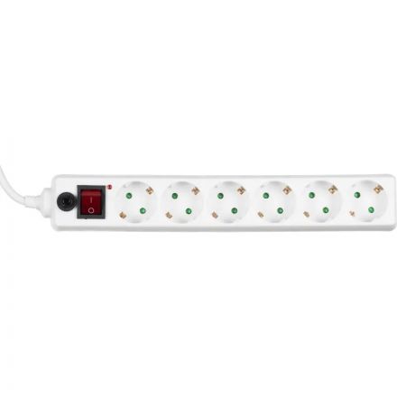 Сетевой фильтр BigTech CD6-3W15 (6р/3м/16А/3680 Вт 1,5мм белый) Сетевой фильтр BigTech CD6-3W15 (6р/3м/16А/3680 Вт 1,5мм белый)