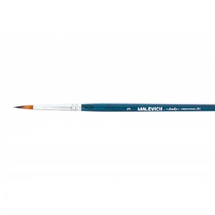 Кисть из синтетики Andy, круглая №3 753003