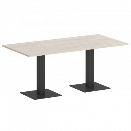 Home Office Стол прямоугольный VR.SP-5-180.2 Денвер светлый/Антрацит металл 1800*900*753 Home Office Стол прямоугольный VR.SP-5-180.2 Денвер светлый/Антрацит металл 1800*900*753