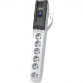 Сетевой фильтр PILOT PRO USB (6р/7м/10А/USB/серый) v23