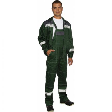 Костюм рабочий летний муж. л20-КПК зелен/сер (р.60-62) 158-164