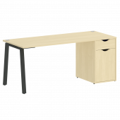 Home Office Стол письменный VR.SP-3-178.1.A Клён/Антрацит металл 1780*720*750