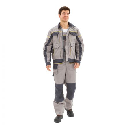 Костюм рабочий летний муж. л31-КПК св.сер./сер (р.48-50) 182-188 Костюм рабочий летний муж. л31-КПК св.сер./сер (р.48-50) 182-188