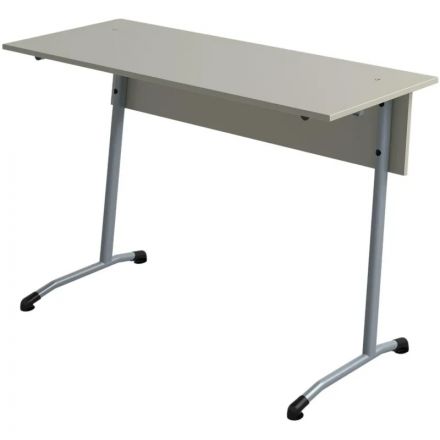 Парта МЕТ_ Стол ученический Гармония 2-местный 6г.р. серый/серый
